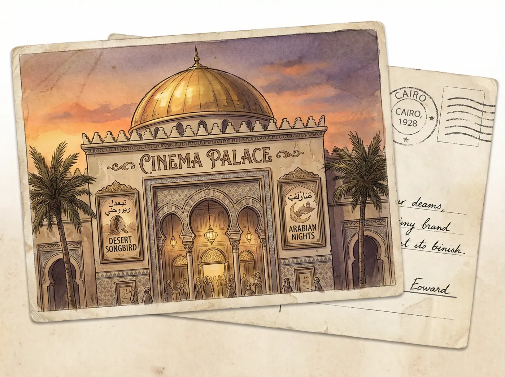 开罗Cinema Palace - 国产自拍 中东特色影院